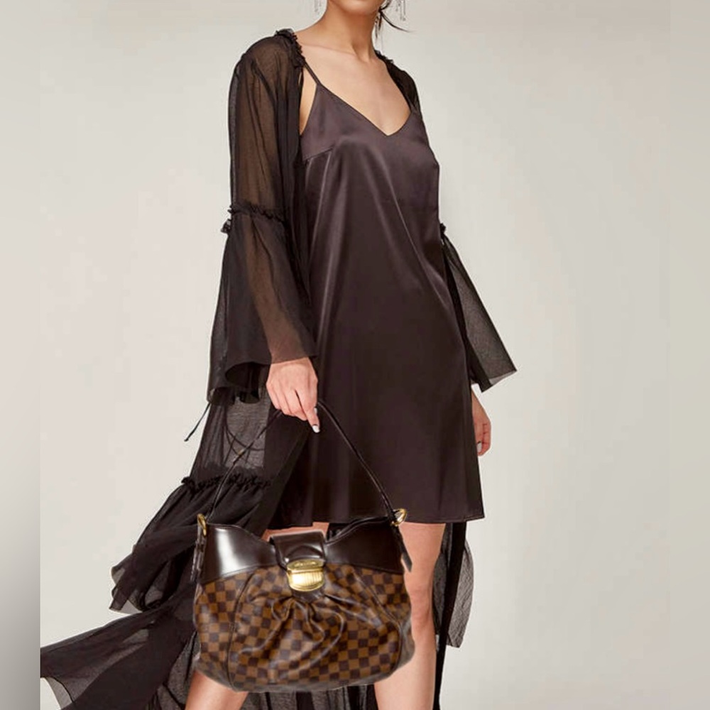 Louis Vuitton Damier Ebene Sistina MM - Picture 7 of 8